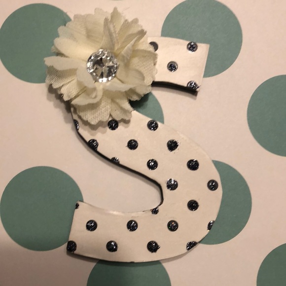 handcrafted Other - Handcrafted wooden letter S